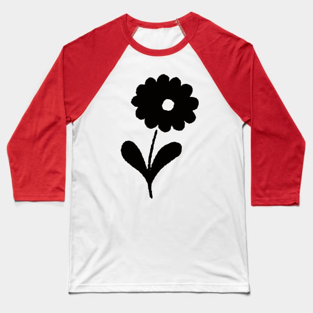 flower Baseball T-Shirt by MatthewTaylorWilson